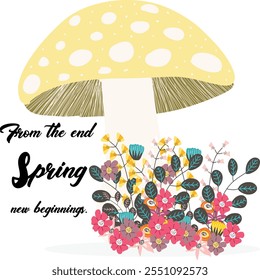 Spring Vector Illustration | Nature-Inspired Seasonal Design