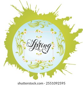 Spring Vector Illustration | Nature-Inspired Seasonal Design