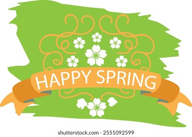 Spring Vector Illustration | Nature-Inspired Seasonal Design