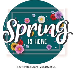 Spring Vector Illustration | Nature-Inspired Seasonal Design