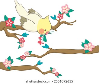 Spring Vector Illustration | Nature-Inspired Seasonal Design