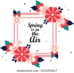 Spring Vector Illustration | Nature-Inspired Seasonal Design