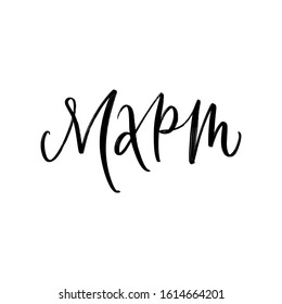 SPRING VECTOR MONTH CYRILLIC HAND LETTERING WITH MEANING MARCH. MARCH MONTH