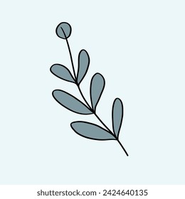 spring vector twig leaves tenderness universal for the website postcards congratulations invitations to a wedding or birthday