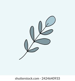 spring vector twig leaves tenderness universal for the website postcards congratulations invitations to a wedding or birthday