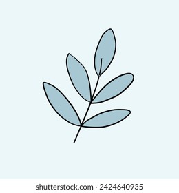 spring vector twig leaves tenderness universal for the website postcards congratulations invitations to a wedding or birthday