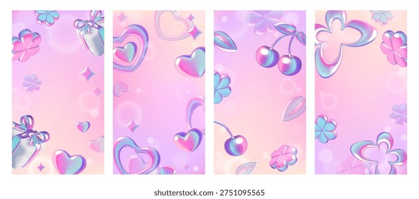 Conjunto fondos Vertical primavera