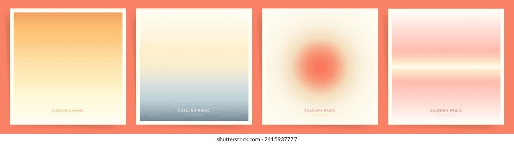 Spring Vibe Futuristic Gradient Backgrounds for Minimalist Posters, Elegant Album Covers, and Soft Pastel Event Banners