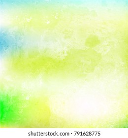 Spring watercolor, abstract background vector illustration pattern for your banner, poster or postcard to Valentine's Day