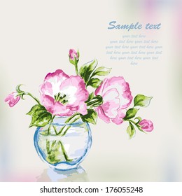 Flower Vase Water Color Images Stock Photos Vectors Shutterstock