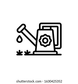  Spring, watering can icon, elements of Spring icon set, premium line icon for web design and app development