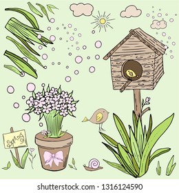 In the spring, when nature wakes up, birds sing, flowers bloom and love soars in the air