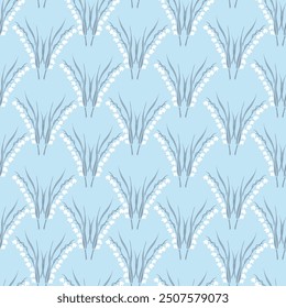 Ilustración vectorial de flores silvestres de primavera sin patrón para textiles, Fondo de pantalla.