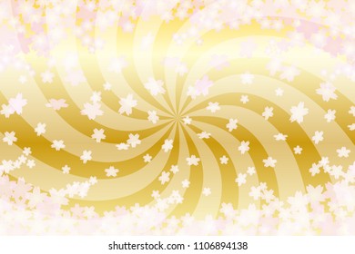 Spring wind and flower background material Wallpaper, Radial light, Brilliance, Sparkle