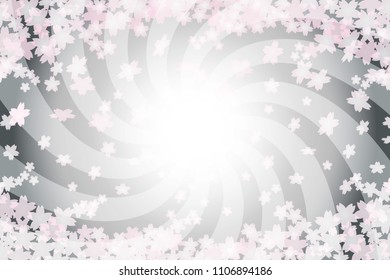 Spring wind and flower background material Wallpaper, Radial light, Brilliance, Sparkle