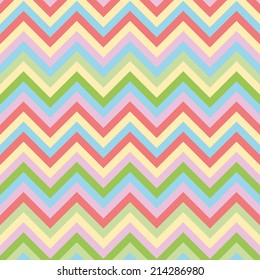 Spring zigzag pattern 