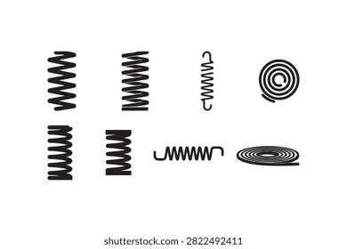 Springs Mechanical Silhouette Collection Design Set