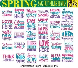Springs 
SVG Cut Files Bundle