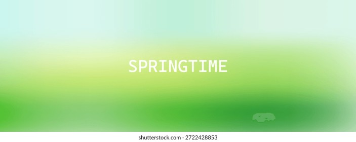 Primavera de fundo. Banner vibrante do gradiente de cor borrada com linhas dinâmicas verticais para design gráfico criativo da estação da primavera. Ilustração vetorial.