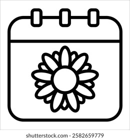 Springtime Icon Element For Design