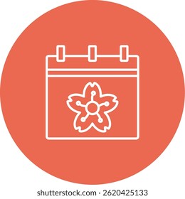 Springtime Icon Symbol Art Sign