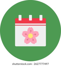 Springtime Icon Symbol Art Sign