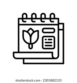 springtime icon for your website, mobile, presentation, and logo design.
