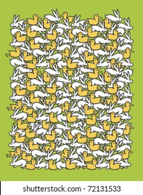 Springtime pattern
