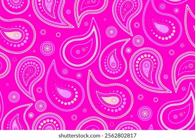 Springtime swirling, exotic wrapping. Paisley swirl by meadow botany. Silk endless by boteh decor. Flourish colors stylish detailed.