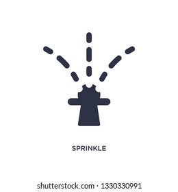 sprinkle icon. Simple element illustration from gardening concept. sprinkle editable symbol design on white background. Can be use for web and mobile.