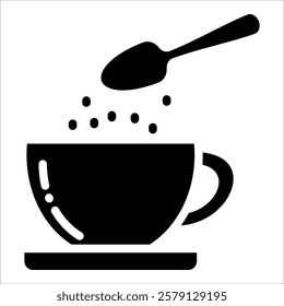 Sprinkle Sugar Icon Element For Design