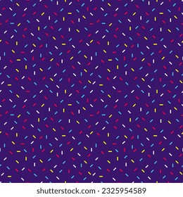 Sprinkle vector pattern for background