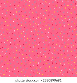 Sprinkle vector pattern for background