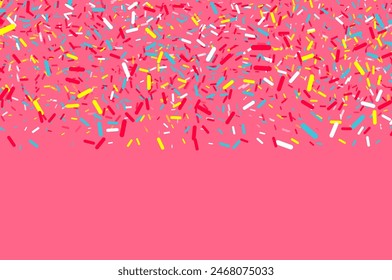 Sprinkle vector pattern for background