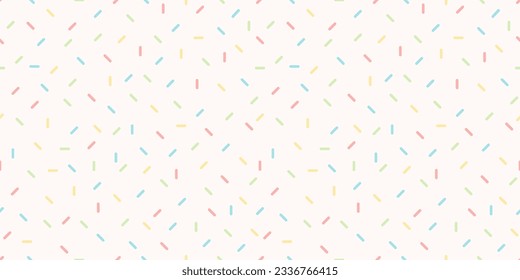 Sprinkle vector seamless pattern background - Vector στοκ