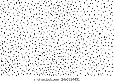 Sprinkle vector seamless pattern background. Donut pattern for celebration design. Doodle sketch vector illustration. 