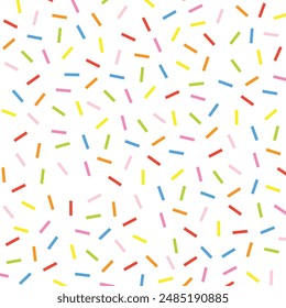 Sprinkle vector seamless pattern background. sstkBackgrounds