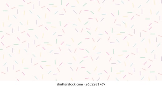 Sprinkle vector seamless pattern background. eps 10 vector.