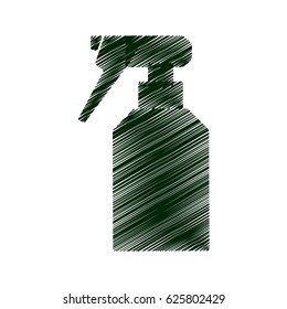 sprinkler bottle isolated icon