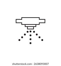 sprinkler icon illustration element design