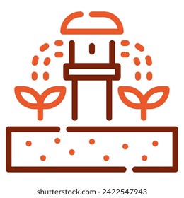 Sprinkler Icon Spring, for uiux, web, app, infographic, etc