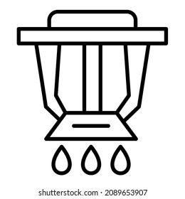 Sprinkler icon vector image. Can also be used for web apps, mobile apps and print media.
