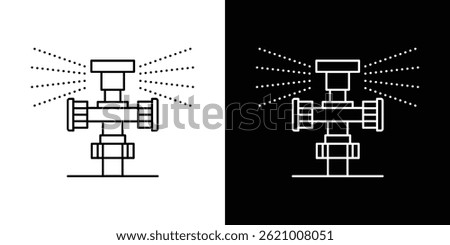Sprinkler icon vector for web, and mobile app