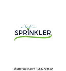 Sprinkler Irrigation Brand Text Abstract Creative Business Modern Logo