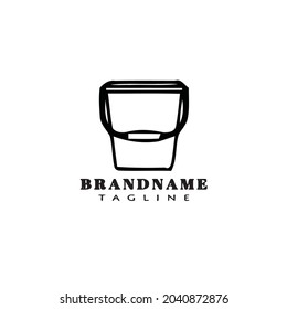 sprinkler pot gardening logo icon design template modern vector illustration