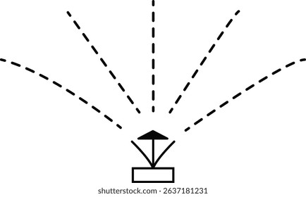 Sprinkler System Water Distribution Diagram