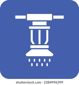 Sprinkler vector icon. Can be used for printing, mobile and web applications.