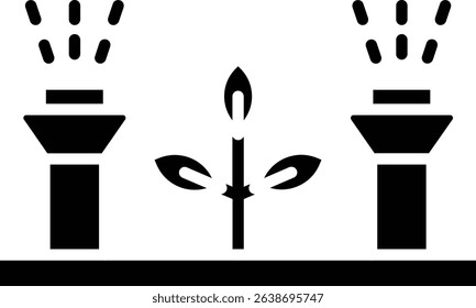 Sprinkler vector icon. Can be used for printing, mobile and web applications.