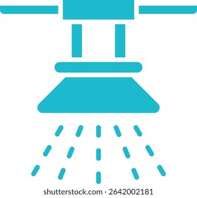 Sprinkler vector icon. Can be used for printing, mobile and web applications.