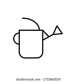 sprinkler, water icon  vector outline style